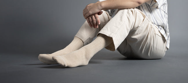 Linen Compression Socks