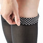 Women's Essential Opaque Plus Calf Open-Toe with Grip-Top