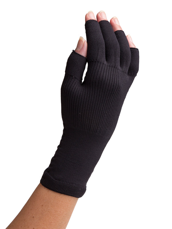 Women's Secure Glove in black offering comfort and compression support for the hand.