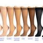 Women's Style Sheer Calf Open-Toe 15-20mmHg