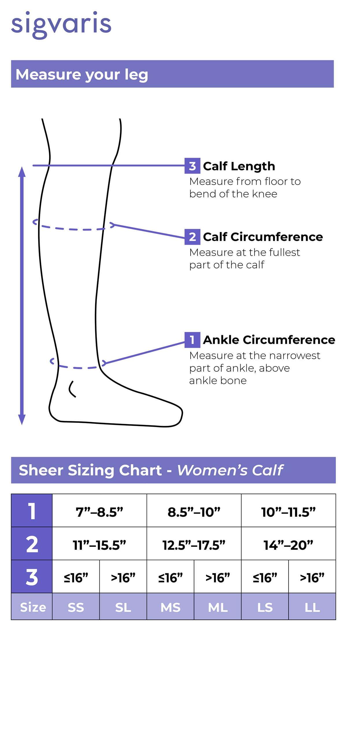 Women's Style Sheer Calf