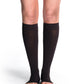 Sigvaris Style Soft Opaque Calf Knee-High in Color Black 15-20mmHg