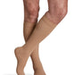 Man wearing Sigvaris Essential Opaque compression socks in the color Light Beige